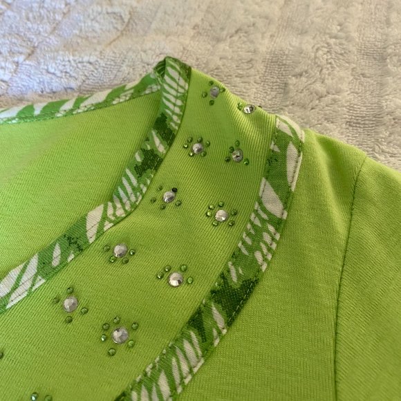 Fun patterned tunic-length t-shirt, - Picture 4 of 15